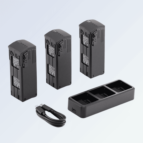 Набор аккумуляторов 3 шт для DJI Mavic 3 + хаб зарядки в Рязани