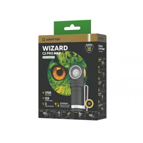 Мультифонарь Armytek Wizard C2 Pro Max Magnet USB (теплый свет) в Рязани