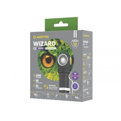 Мультифонарь Armytek Wizard C2 WUV Magnet USB в Рязани